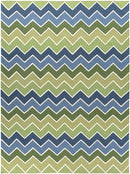 Branford Modern Green Area Rug