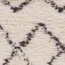 Merla Global Dark Brown Area Rug