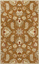 Hanna Traditional Brown Area Rug