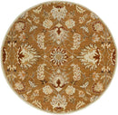 Hanna Traditional Brown Area Rug