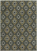 Camp Modern Midnight Green Area Rug