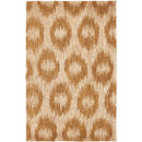 Carson Modern Beige/Dark Khaki Area Rug