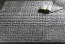 Southsea Modern Slate Area Rug