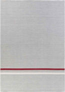Clewiston Modern Dark Red Area Rug