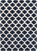 Visvliet Modern Navy Area Rug