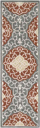 Vosseberg Traditional Camel/Gray Area Rug