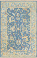 Corinth Traditional Teal/Beige Area Rug
