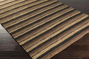 Dallas Modern Bean/Jet Black Area Rug