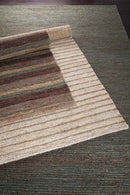 Dallas Modern Bean/Jet Black Area Rug