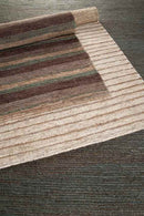 Dallas Modern Bean/Jet Black Area Rug