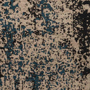 Coalville Modern Dark Teal/Grey/Black Area Rug