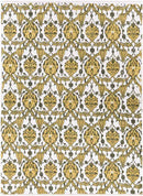 DeWitt Global Yellow/Gray Area Rug