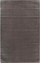 Dodge Modern Dark Brown Area Rug