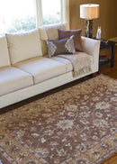 Dooly Traditional Red Area Rug