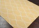 Hendon Modern Yellow Area Rug
