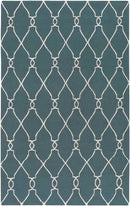 Hendon Modern Peacock Green Area Rug