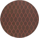 Hendon Modern Brown/Rust Area Rug