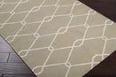 Dunsmuir Modern Sage Green Area Rug
