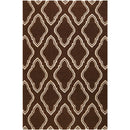 Duval Modern Chocolate Area Rug
