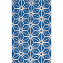 Dyess Modern Blue Area Rug