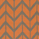 Dyer Modern Burnt Orange Area Rug