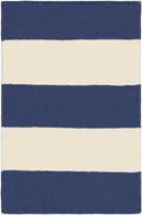 Nathaly Modern Dark Blue Area Rug