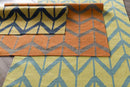 Dyer Modern Teal Blue Area Rug