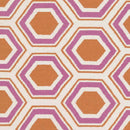Dutton Modern Orange/White Area Rug