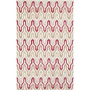Earle Modern Gray/Maroon Area Rug