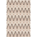 Earle Modern Chocolate Area Rug