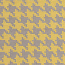 Elkmont Modern Gray/Yellow Area Rug