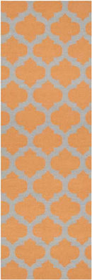 Wigton Cottage Orange/Gray Area Rug