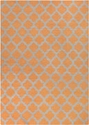 Wigton Cottage Orange/Gray Area Rug