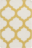 Wigton Cottage Ivory/Yellow Area Rug