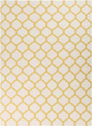 Wigton Cottage Ivory/Yellow Area Rug