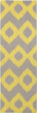 Ninon Global Lemon/Gray Area Rug