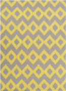Ninon Global Lemon/Gray Area Rug