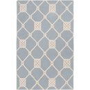 Eloy Modern Sea Blue Area Rug