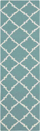 Selwerd Modern Aqua Area Rug