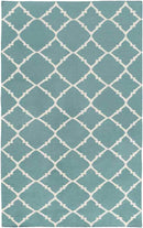 Selwerd Modern Aqua Area Rug