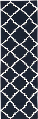 Selwerd Modern navy cream Area Rug