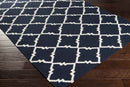 Selwerd Modern navy cream Area Rug