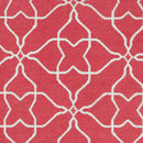 Elsmere Modern Pale Jade/Honeysuckle Pink Area Rug