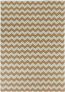 Emanuel Modern Brown and Tan Area Rug