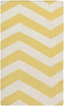 Emelle Modern Lemon/White Area Rug