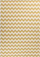 Emanuel Modern White/Yellow Area Rug