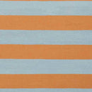 Nathaly Modern Orange/Pale Blue Area Rug