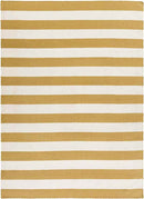 Nathaly Modern Gold/White Area Rug