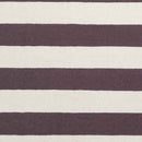 Nathaly Modern Eggplant/Beige Area Rug