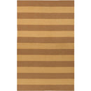 Nathaly Modern Yellow/Brown Area Rug